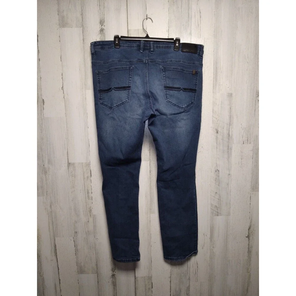 Buffalo Mens Jackson Axel Slim Stretch Jeans Size 40 x 32 Denim